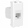 Аванти белое облако розетка RJ45 кабель-канал 1-ая 1мод кат.6