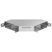 Поворот горизонтальный 90° 50*200мм IEK