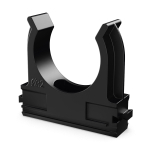 Держатель для трубы 32мм черный 25шт ПРОМРУКАВ 